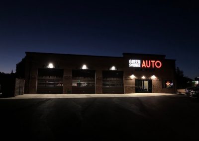 Green Springs Auto At Night